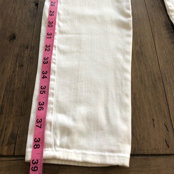 J Brand | White Skinny Leg Denim Jeans D - Picture 8 of 8